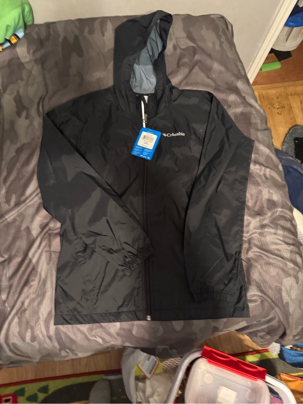 NWT Kids Columbia Rain Jacket Youth Size Large 14/16